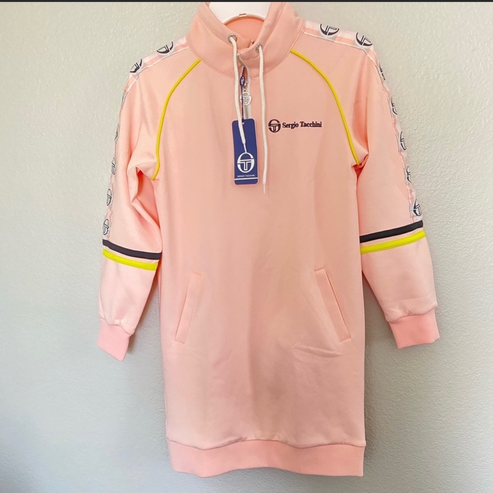 Sergio Tacchini Daisy Track Long Pullover Top.